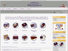 Tablet Screenshot of debauve-et-gallais.com
